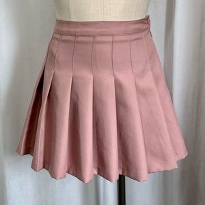 FOREVER 21 | Pink Pleated Tennis Skirt; Women’s Size L